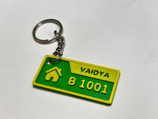 Name Plate Keychains